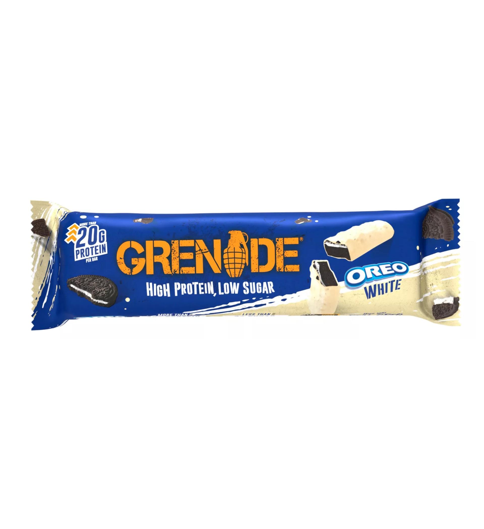 White Oreo Protein Bar
