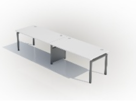 Desk A (1200mm x 800mm) - Single (2 User)