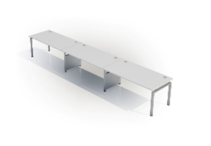 Desk A (1400mm x 800mm)- Single (3 Users)