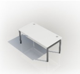 Desk A (1600mm x 800mm)- Single (1 User)