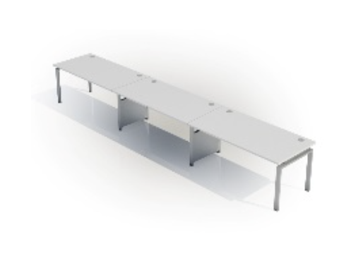 Desk A (1600mm x 800mm)- Single (3 Users)