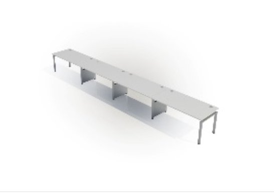 Desk A (1600mm x 800mm)- Single (4 Users)
