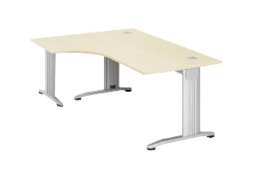 Desk B Crescent (1600mm x 1200mm)