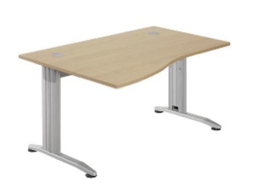 Desk B Wave (1400mm x 1000mm)