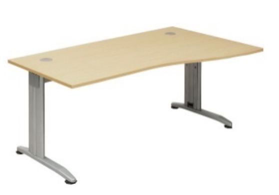 Desk B  Wave (1600mm x 1000mm)