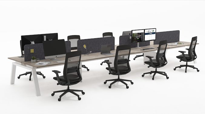Desk E (1200mm x 800mm) - Double (8 Users)
